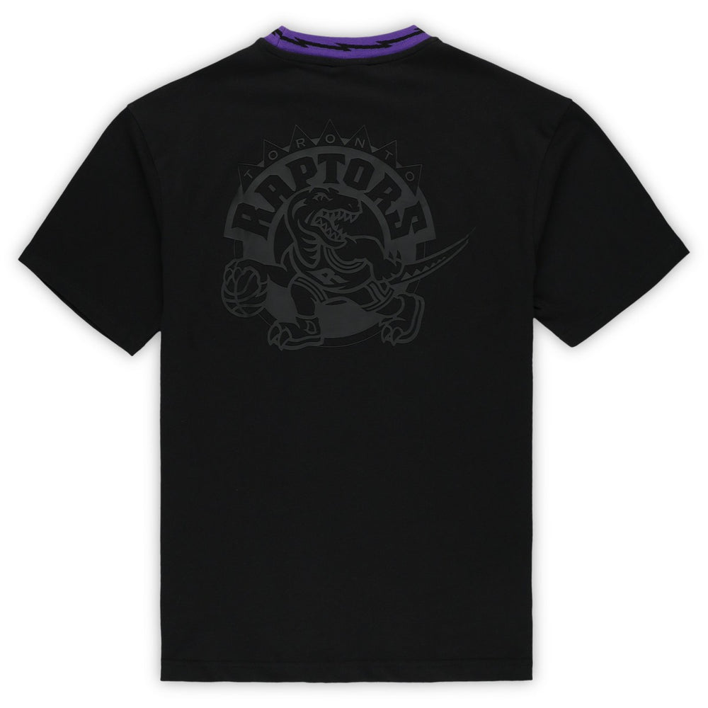 Black Toronto Raptors Unisex Playmaker Vintage Logo T-Shirt | NBA