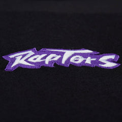 Black Toronto Raptors Unisex Playmaker Vintage Logo T-Shirt | NBA