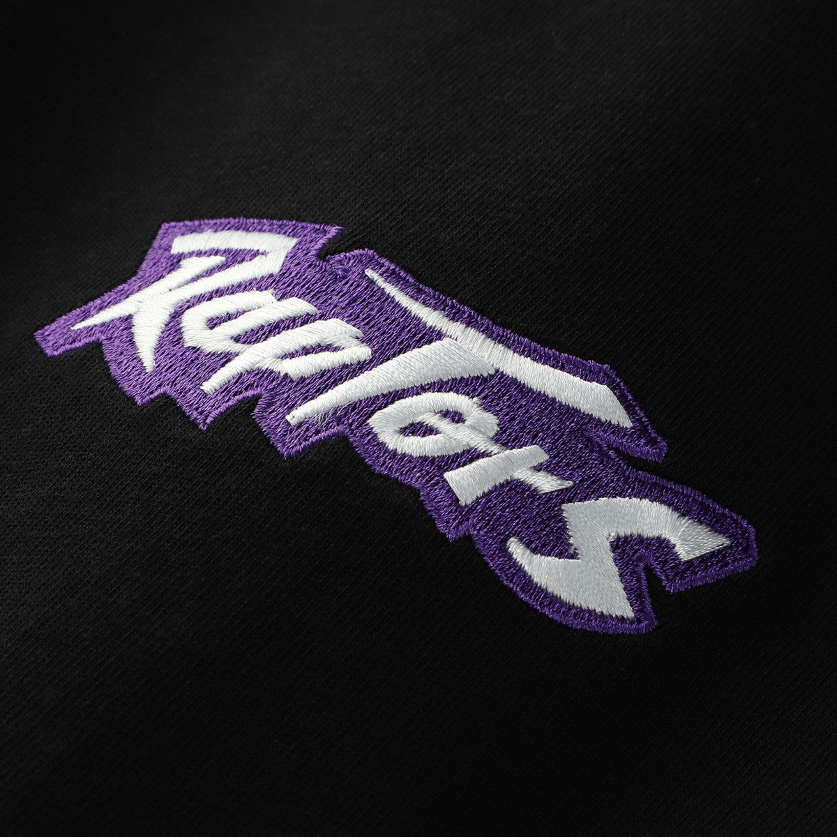 Black Toronto Raptors Unisex Playmaker Vintage Logo T-Shirt | NBA