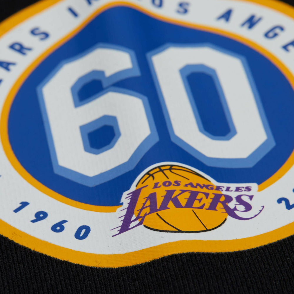 Black Los Angeles Lakers Unisex Vintage Heavyweight Hoodie | NBA