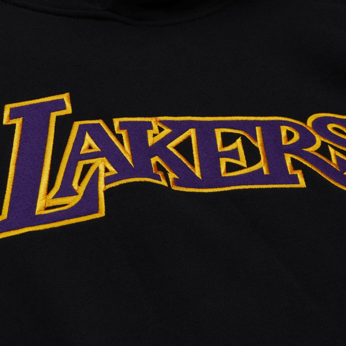 Black Los Angeles Lakers Unisex Vintage Heavyweight Hoodie | NBA