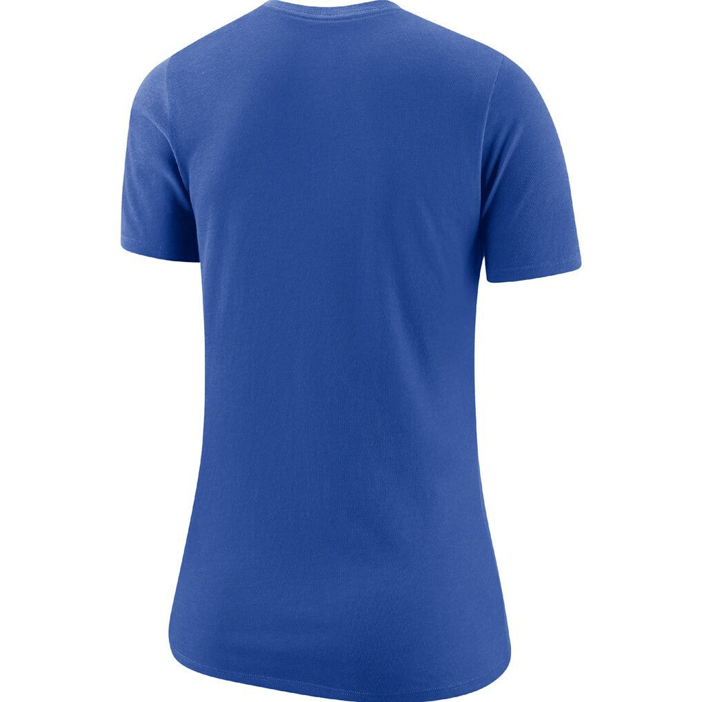 Blue New York Knicks Women's The City Never Sleeps T-Shirt | NBA