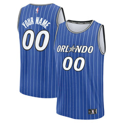 Blue Orlando Magic Fast Break Replica Custom Jersey | NBA