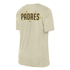San Diego Padres New Era Women's Stars & Cap T-Shirt - MLB T-shirts