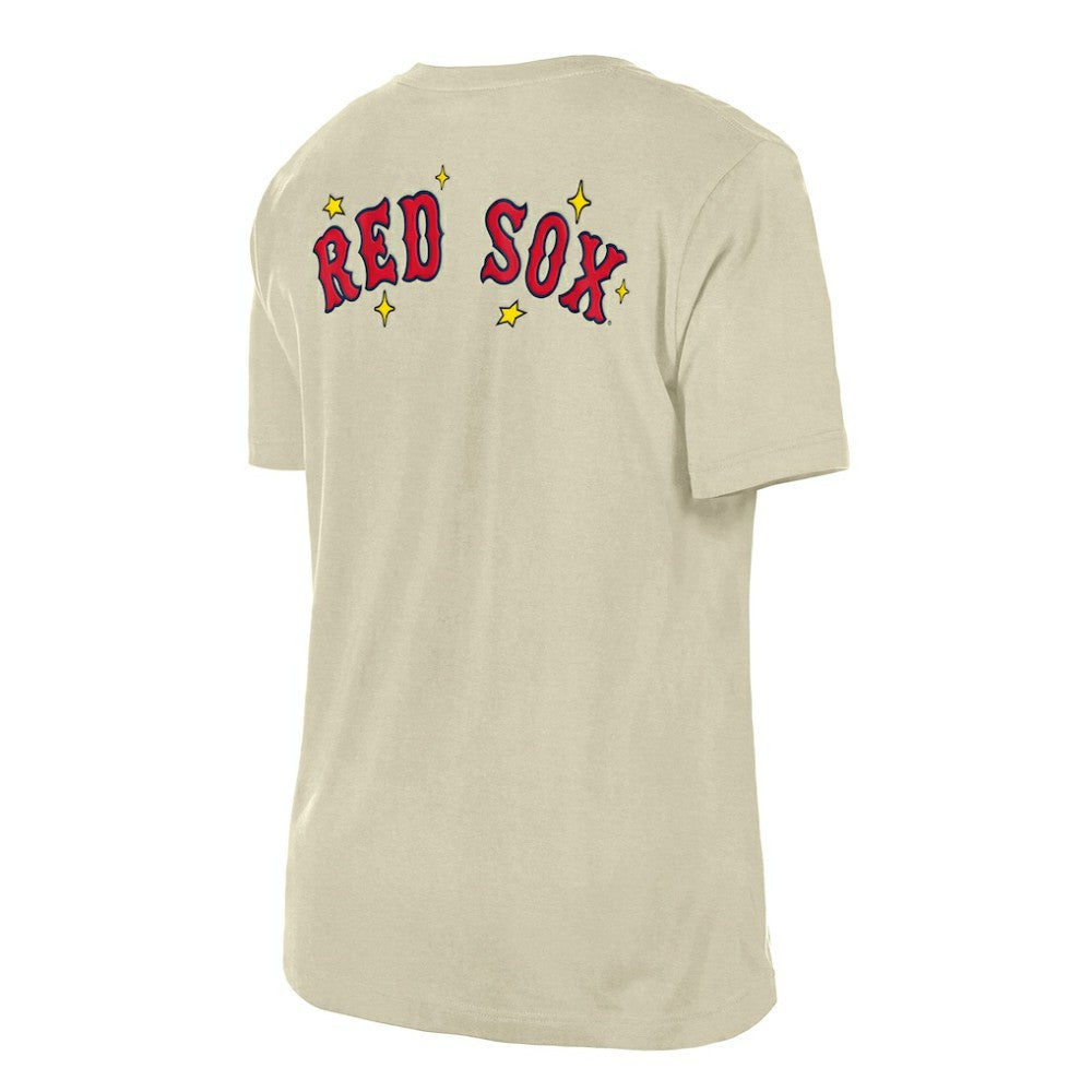 Boston Red Sox New Era Women's Stars & Cap T-Shirt - MLB T-shirts