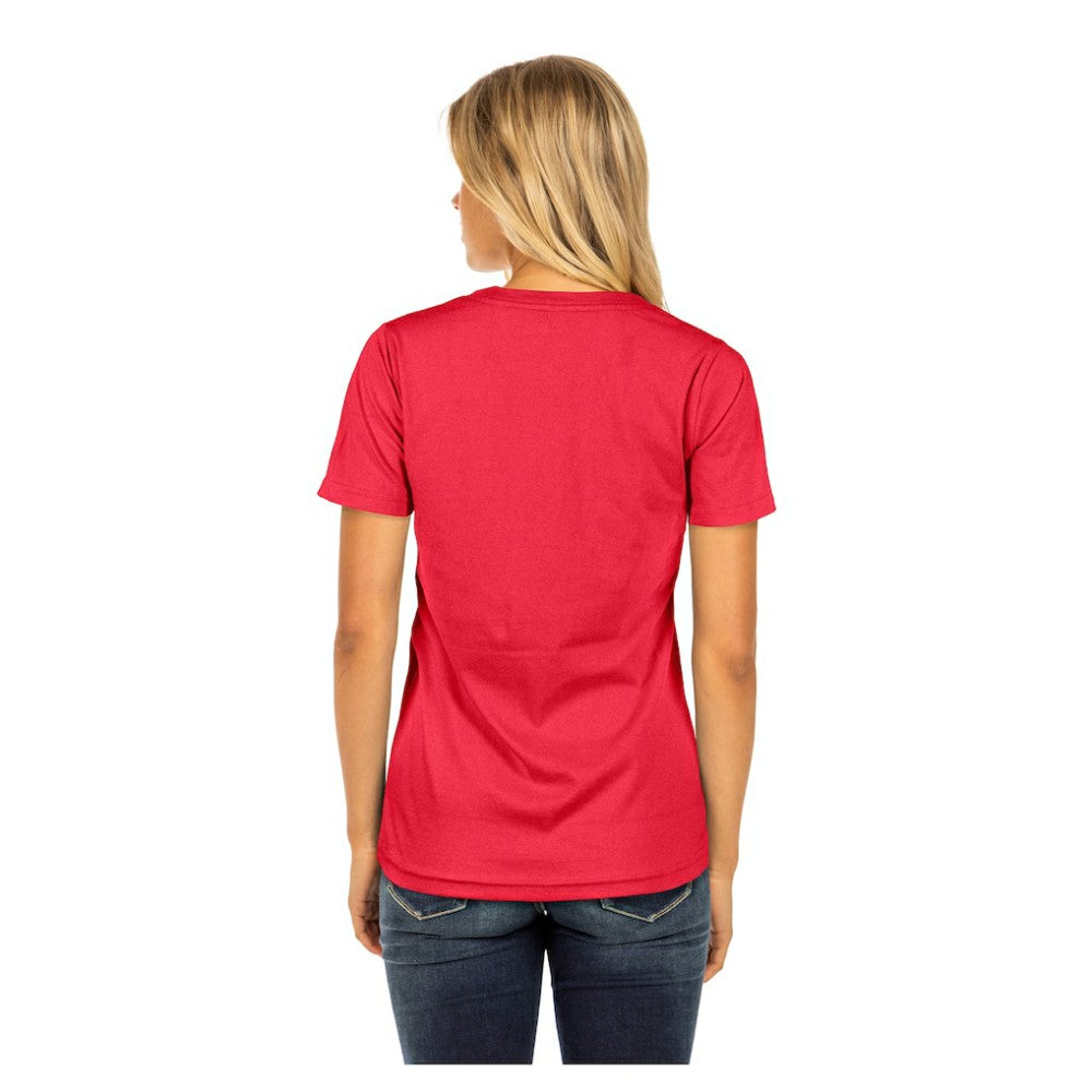 Philadelphia Phillies New Era Women's Little Miss 2 V-Neck T-Shirt - MLB T-shirts