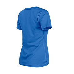Chicago Cubs New Era Women's Little Miss 2 V-Neck T-Shirt - MLB T-shirts