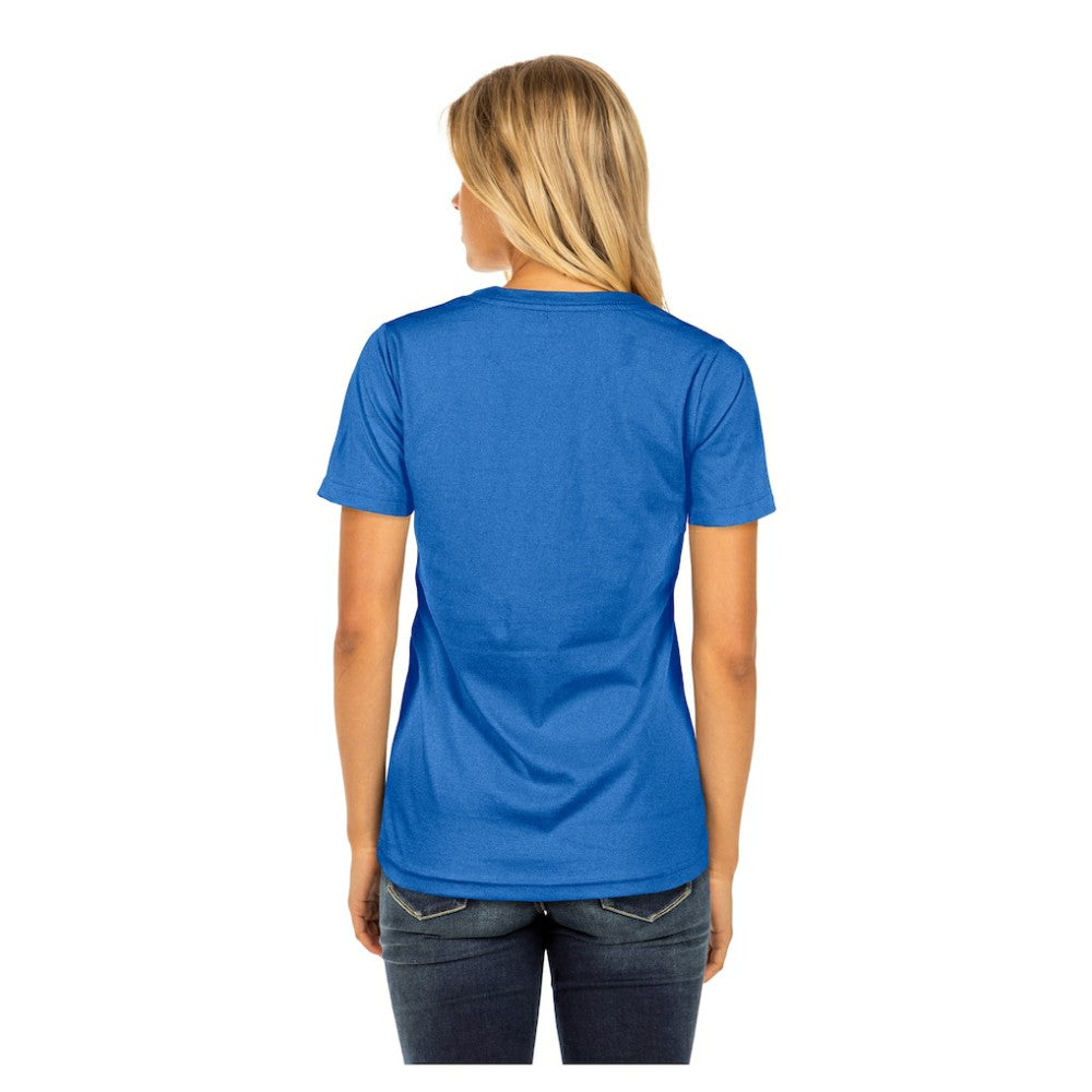 Chicago Cubs New Era Women's Little Miss 2 V-Neck T-Shirt - MLB T-shirts