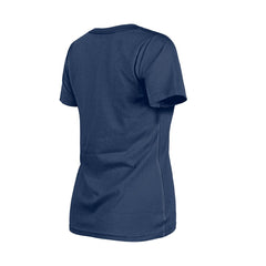 Milwaukee Brewers New Era Women's Little Miss 2 V-Neck T-Shirt - MLB T-shirts