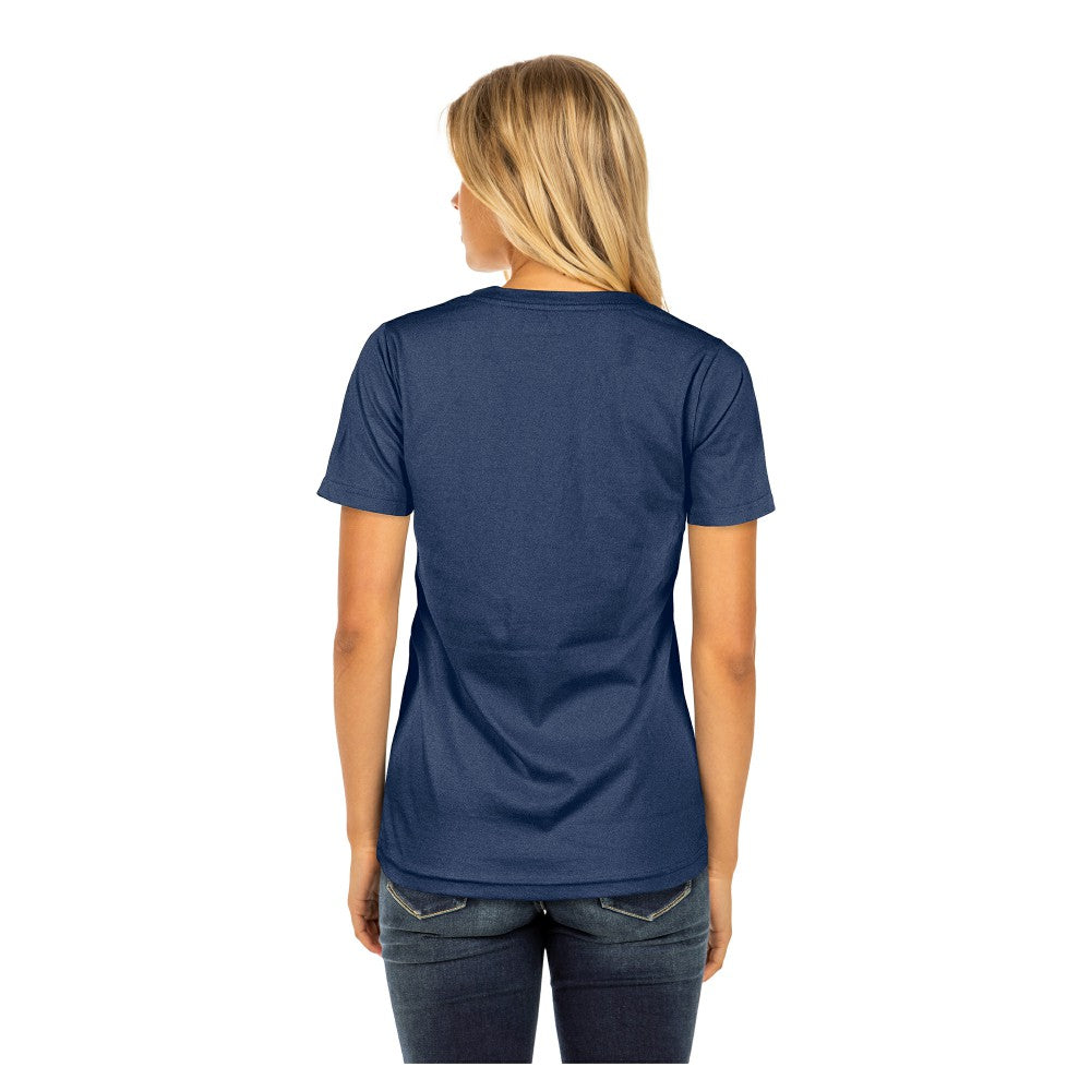 Milwaukee Brewers New Era Women's Little Miss 2 V-Neck T-Shirt - MLB T-shirts