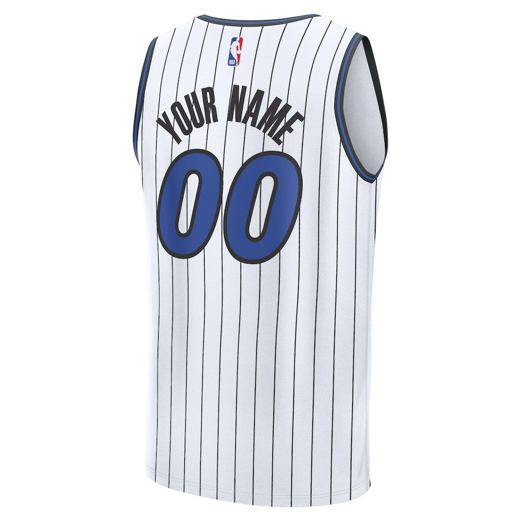 White Orlando Magic Youth Fast Break Replica Custom Jersey | NBA