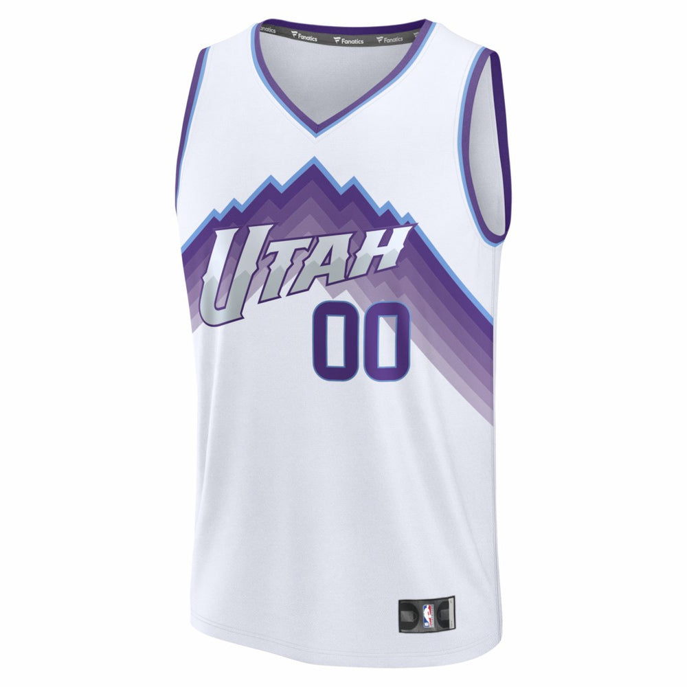 Association Edition Utah Jazz Youth Fast Break Replica Custom Jersey | NBA