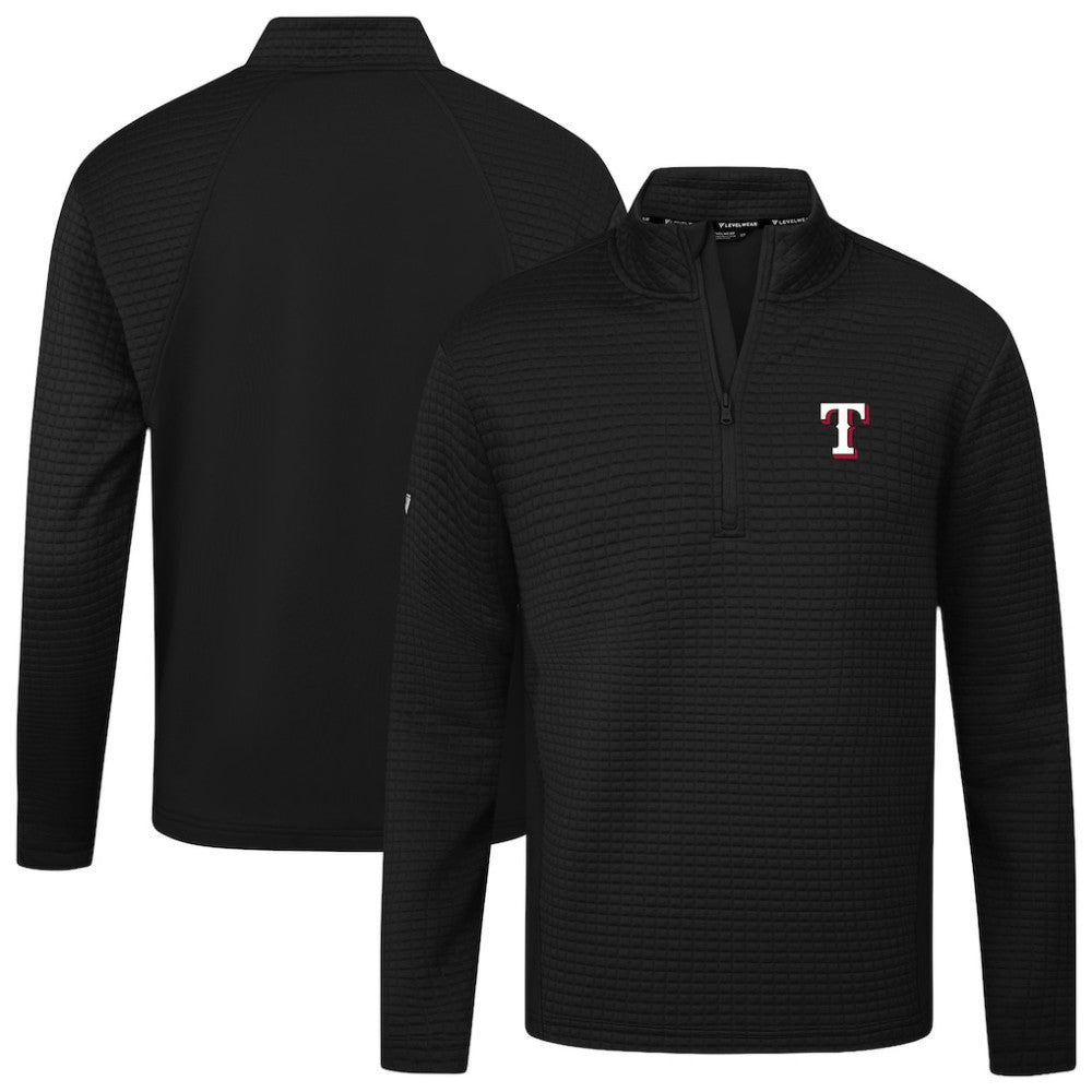 Texas Rangers Levelwear Women's Tailgate Insignia 2.0 Quarter-Zip Top - MLB Tops