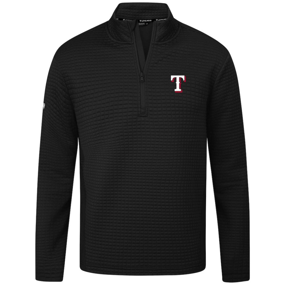 Texas Rangers Levelwear Women's Tailgate Insignia 2.0 Quarter-Zip Top - MLB Tops