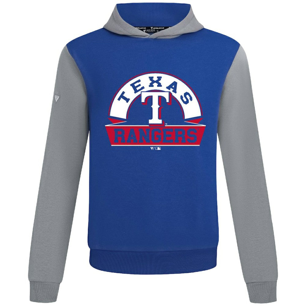 Texas Rangers Levelwear Throwback Ultimate Banner Arch Hoodie - MLB Hoodies