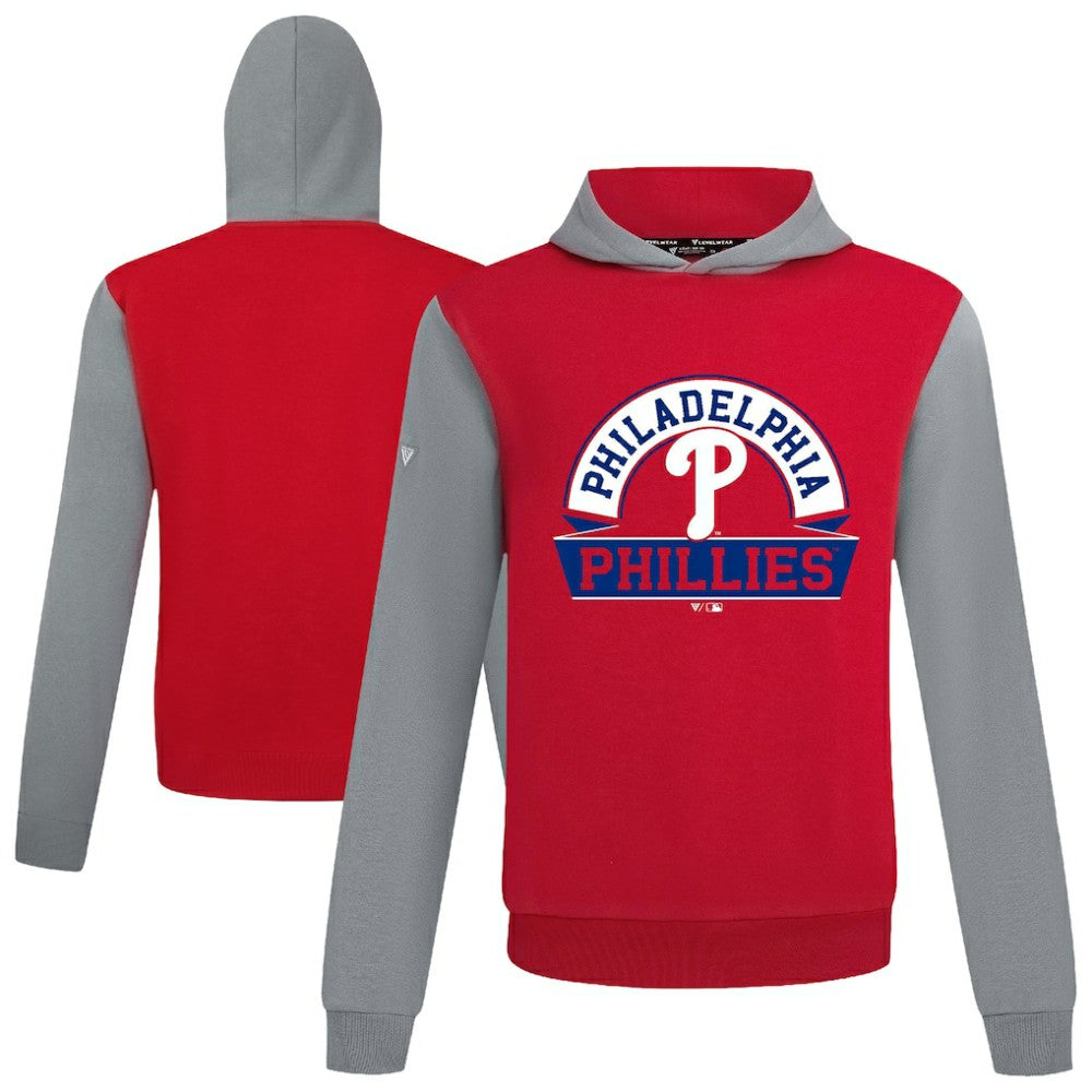 Philadelphia Phillies Levelwear Throwback Ultimate Banner Arch Hoodie - MLB Hoodies