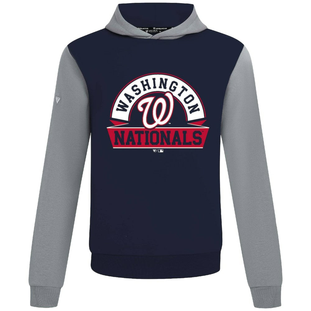 Washington Nationals Levelwear Throwback Ultimate Banner Arch Hoodie - MLB Hoodies