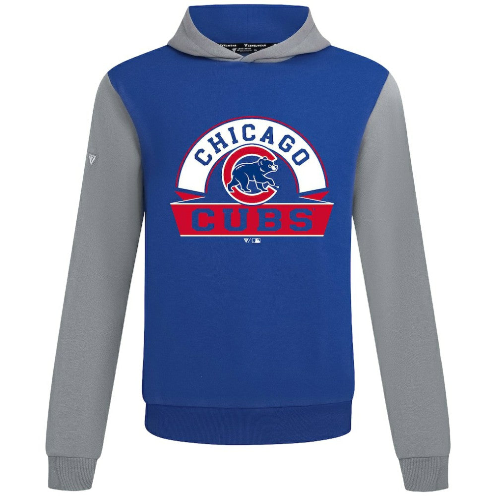 Chicago Cubs Levelwear Throwback Ultimate Banner Arch Hoodie - MLB Hoodies