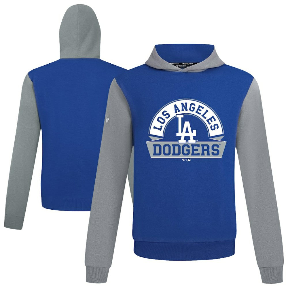 Los Angeles Dodgers Levelwear Throwback Ultimate Banner Arch Hoodie - MLB Hoodies
