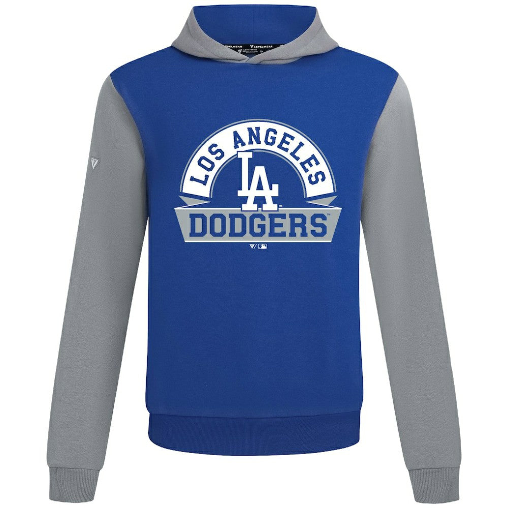 Los Angeles Dodgers Levelwear Throwback Ultimate Banner Arch Hoodie - MLB Hoodies