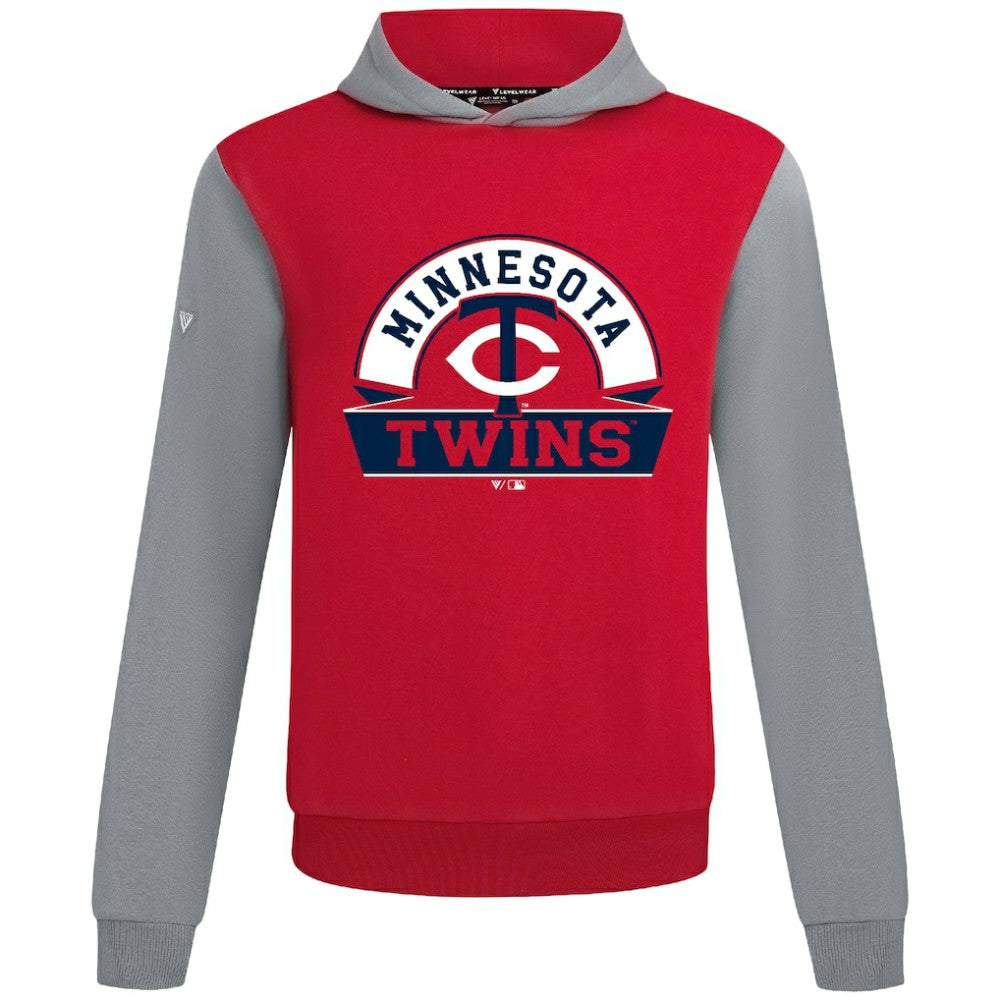 Minnesota Twins Levelwear Throwback Ultimate Banner Arch Hoodie - MLB Hoodies