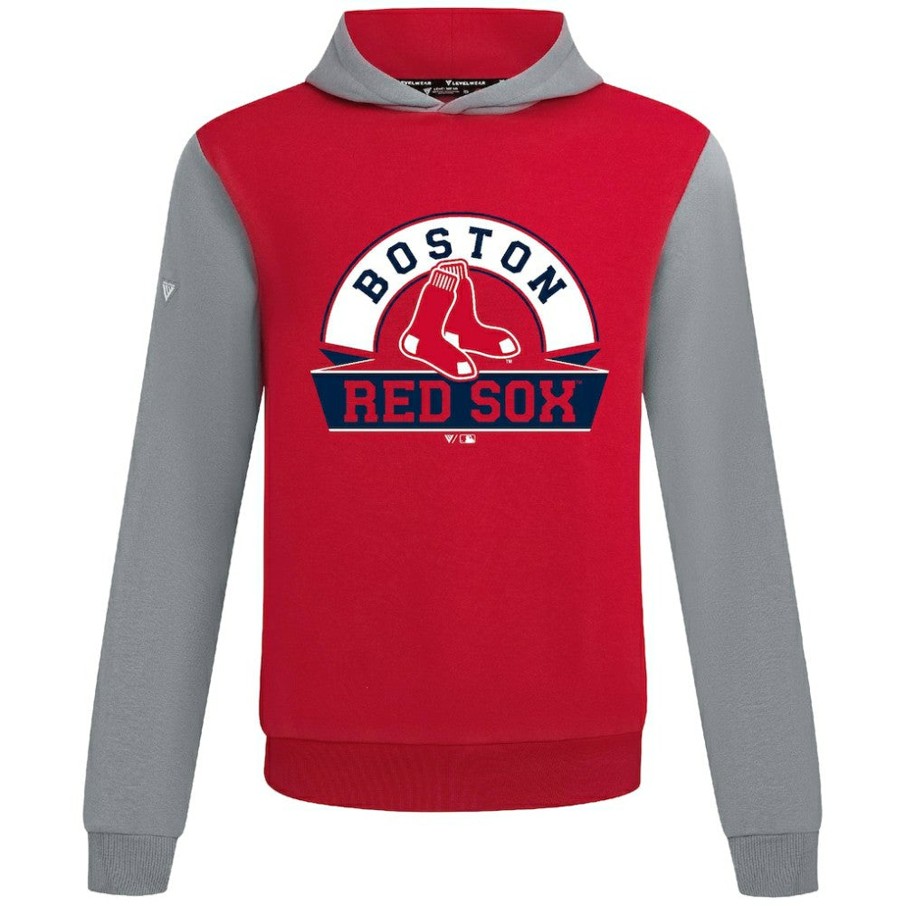 Boston Red Sox Levelwear Throwback Ultimate Banner Arch Hoodie - MLB Hoodies