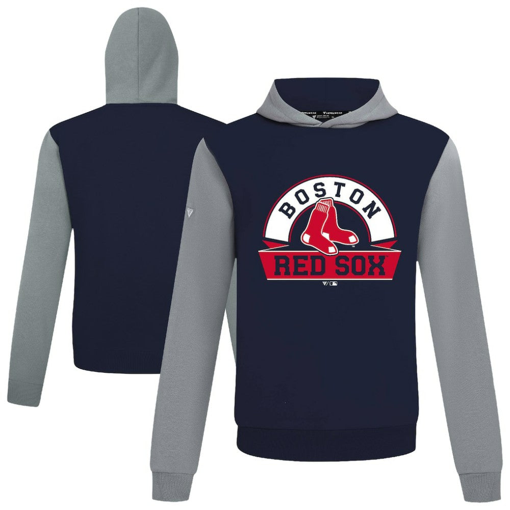 Boston Red Sox Levelwear Throwback Ultimate Banner Arch Hoodie - MLB Hoodies