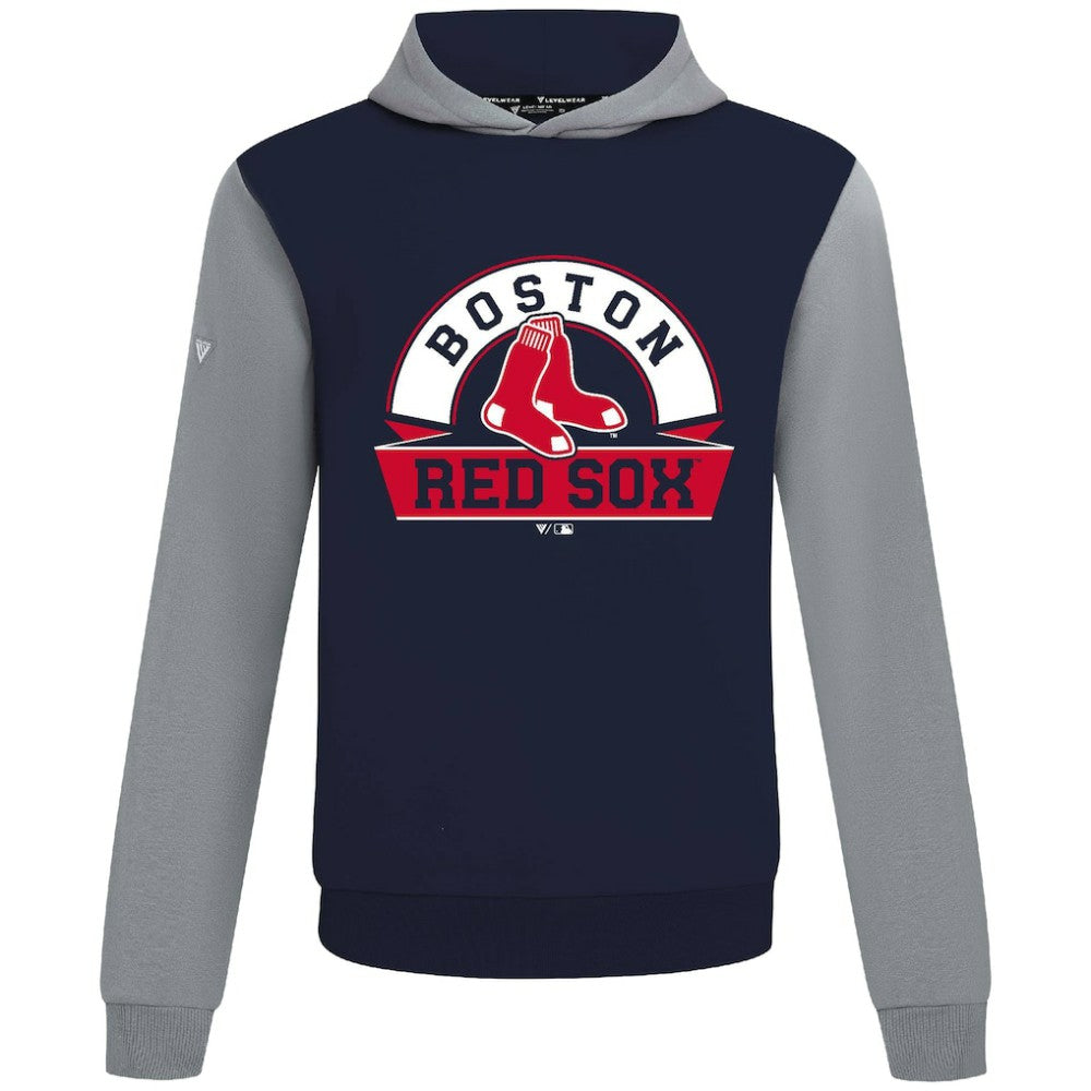 Boston Red Sox Levelwear Throwback Ultimate Banner Arch Hoodie - MLB Hoodies