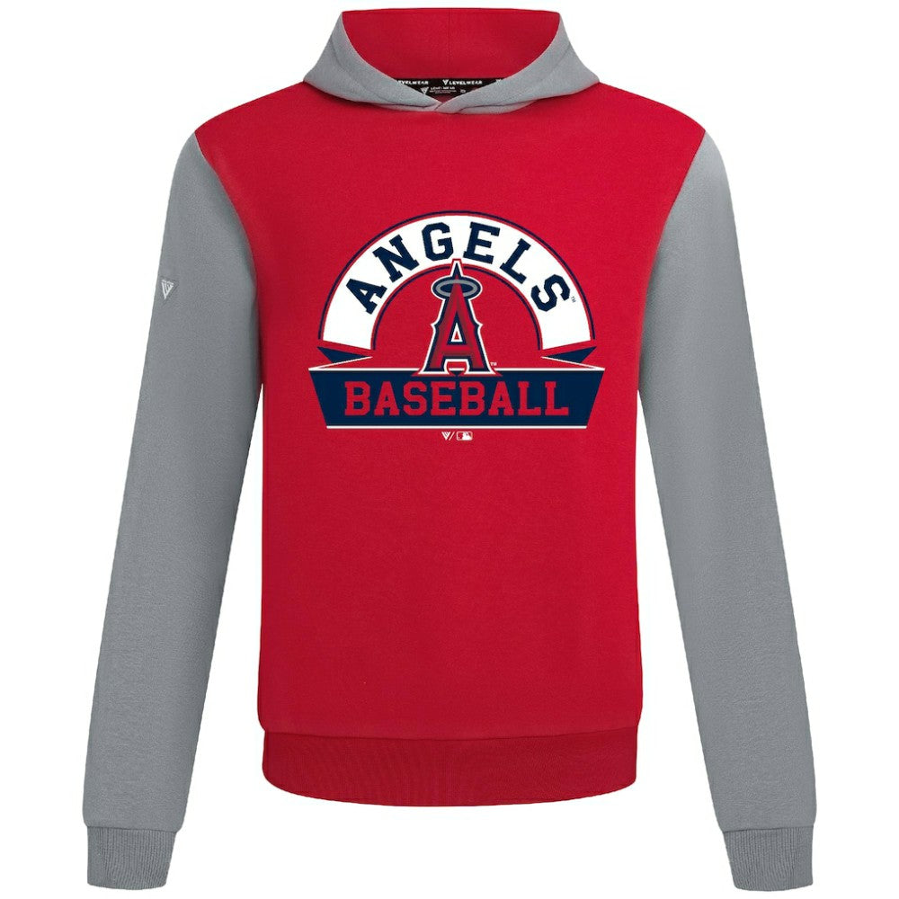 Los Angeles Angels Levelwear Throwback Ultimate Banner Arch Hoodie - MLB Hoodies