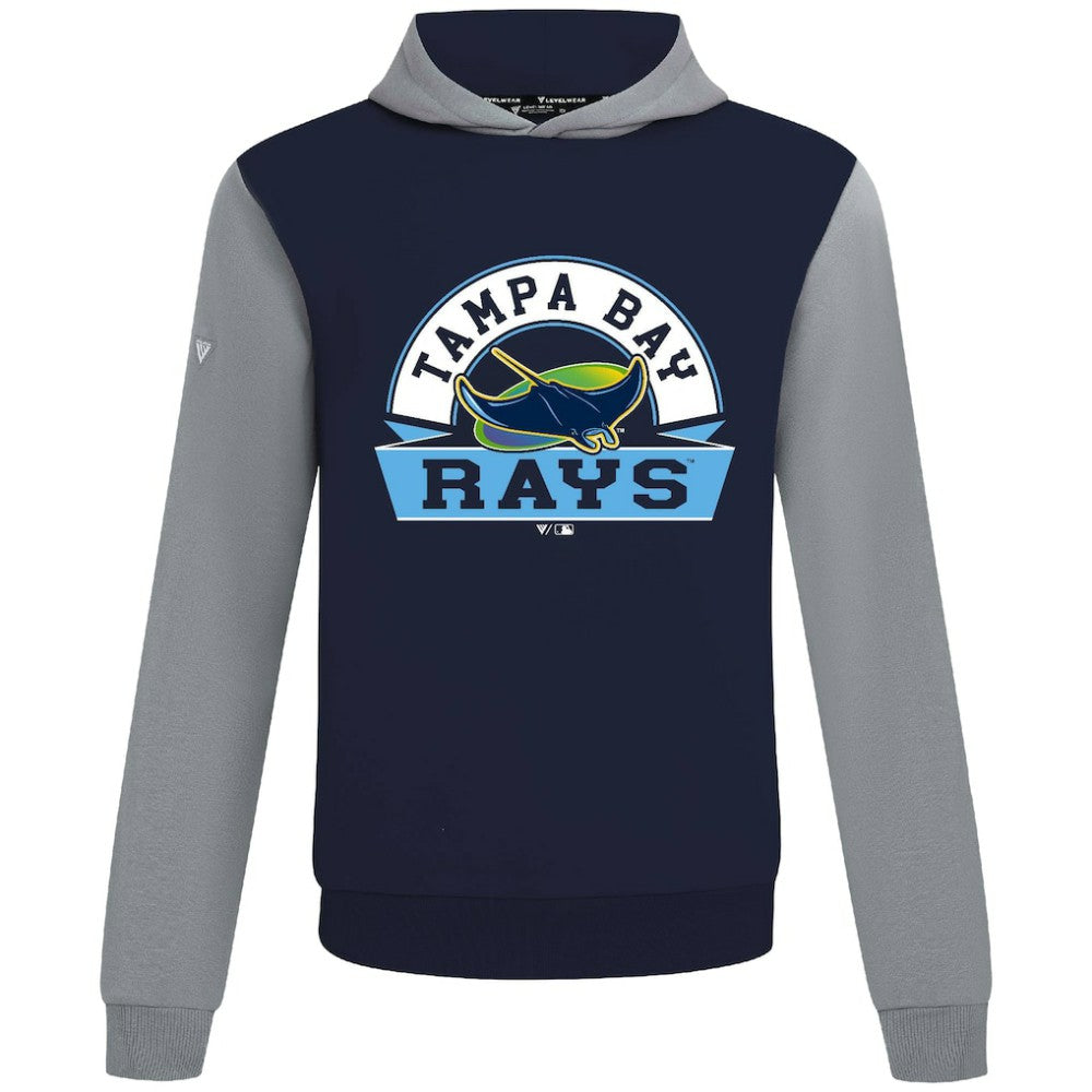 Tampa Bay Rays Levelwear Throwback Ultimate Banner Arch Hoodie - MLB Hoodies