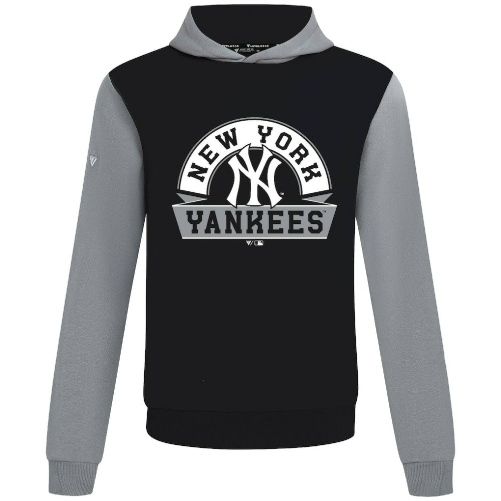 New York Yankees Levelwear Throwback Ultimate Banner Arch Hoodie - MLB Hoodies