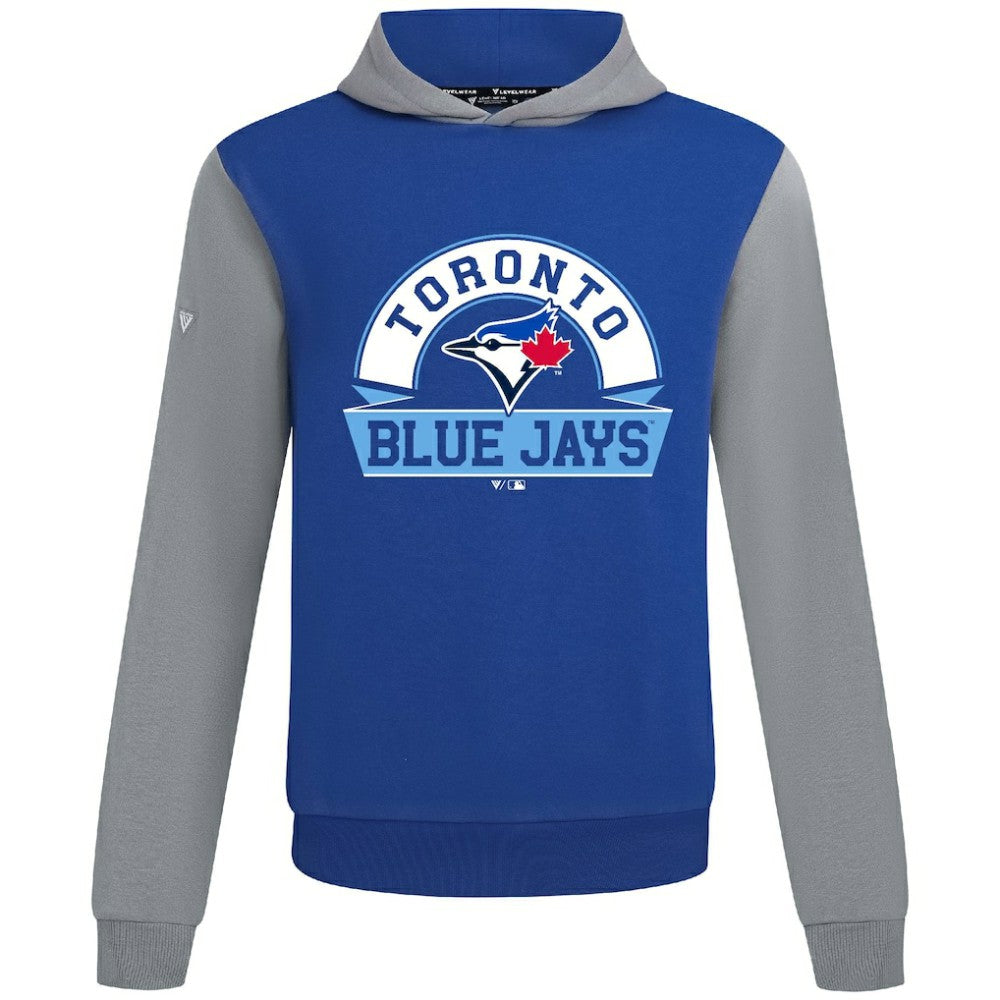 Toronto Blue Jays Levelwear Throwback Ultimate Banner Arch Hoodie - MLB Hoodies