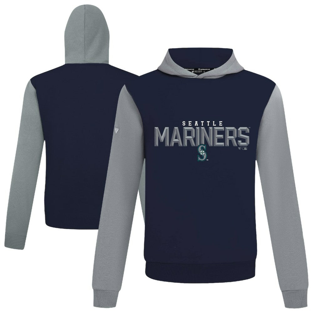 Seattle Mariners Levelwear Throwback Carve Ultimate Hoodie - MLB Hoodies