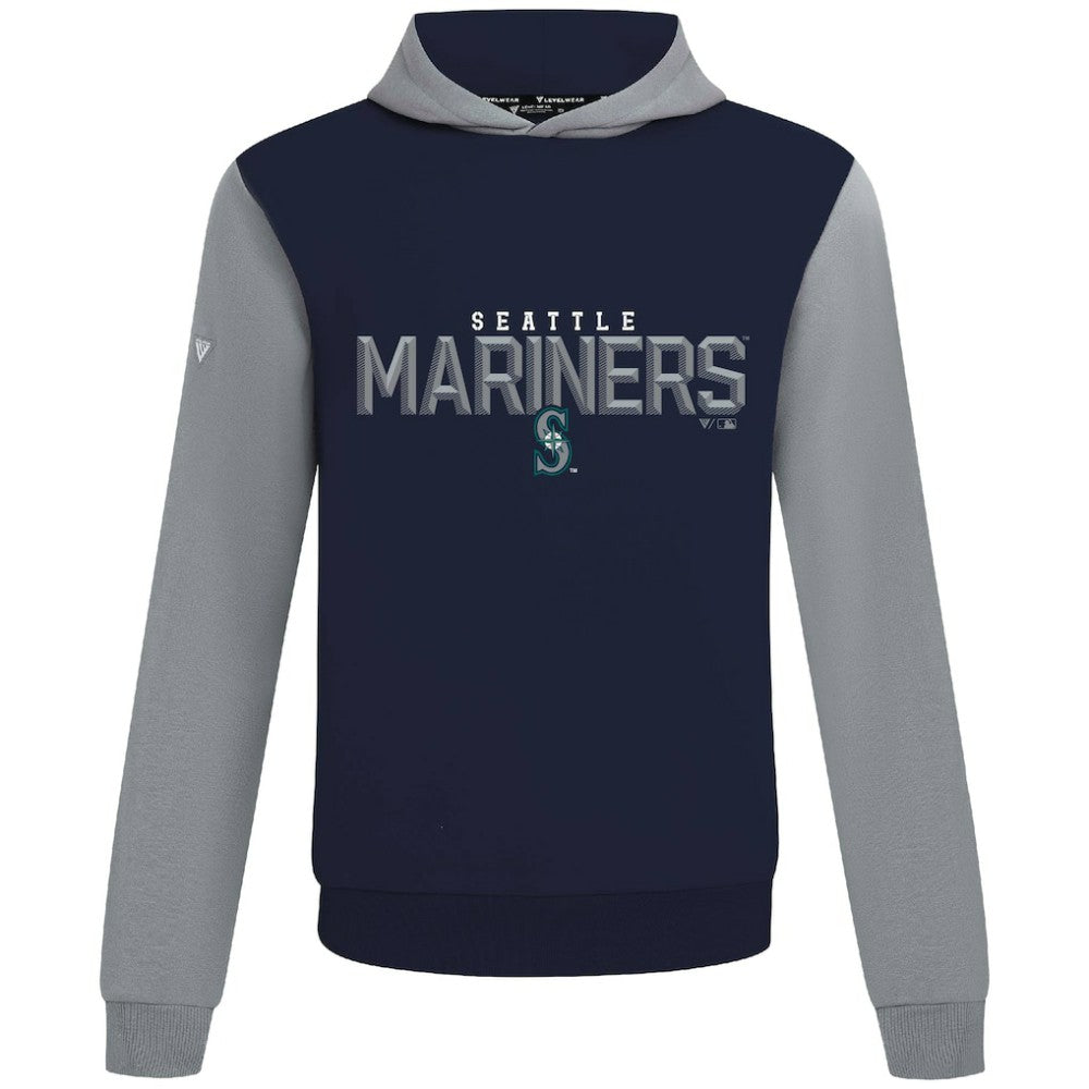 Seattle Mariners Levelwear Throwback Carve Ultimate Hoodie - MLB Hoodies