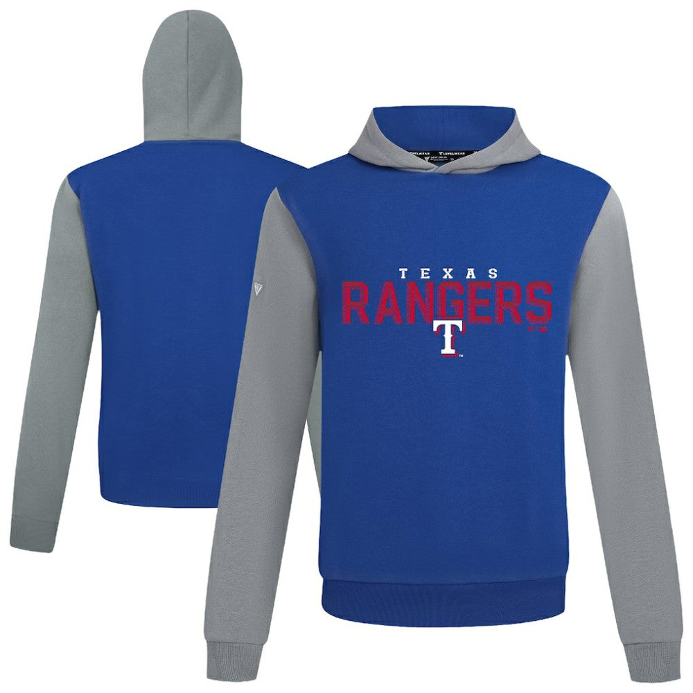 Texas Rangers Levelwear Throwback Carve Ultimate Hoodie - MLB Hoodies