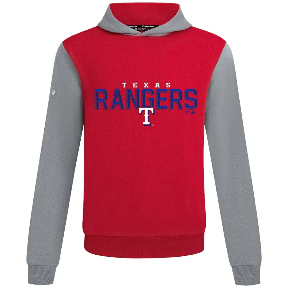 Texas Rangers Levelwear Throwback Carve Ultimate Hoodie - MLB Hoodies