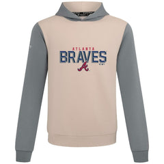 Atlanta Braves Levelwear Throwback Carve Ultimate Hoodie - MLB Hoodies