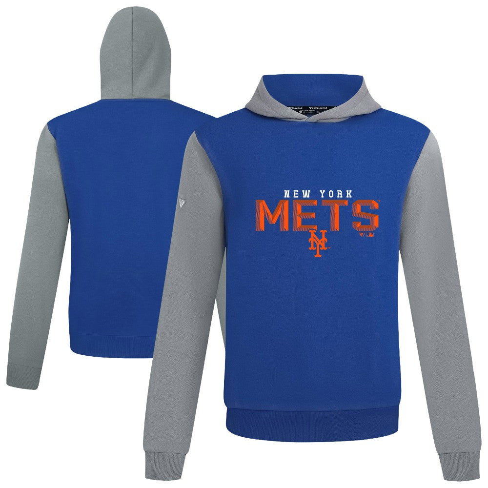 New York Mets Levelwear Throwback Carve Ultimate Hoodie - MLB Hoodies
