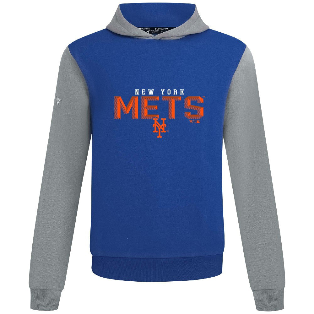 New York Mets Levelwear Throwback Carve Ultimate Hoodie - MLB Hoodies