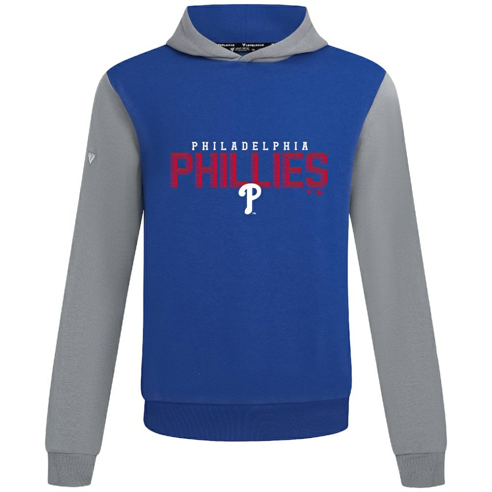 Philadelphia Phillies Levelwear Throwback Carve Ultimate Hoodie - MLB Hoodies
