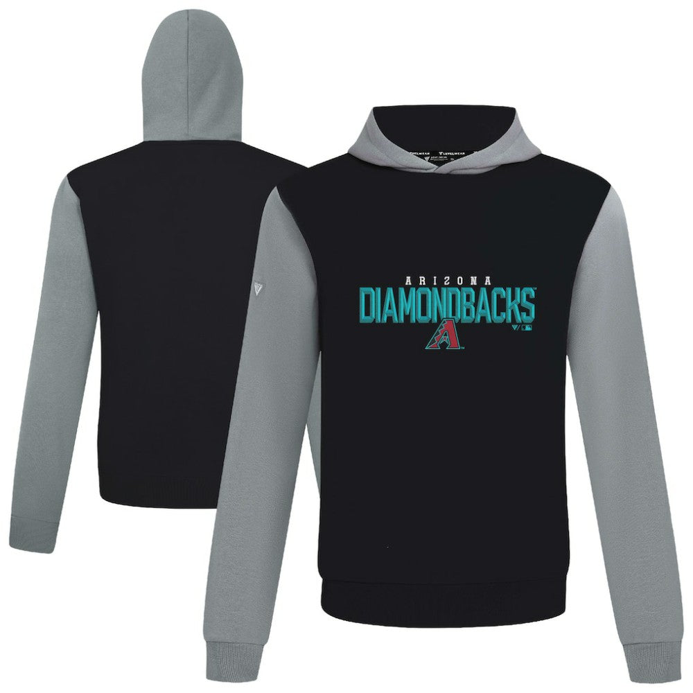 Arizona Diamondbacks Levelwear Throwback Carve Ultimate Hoodie - MLB Hoodies