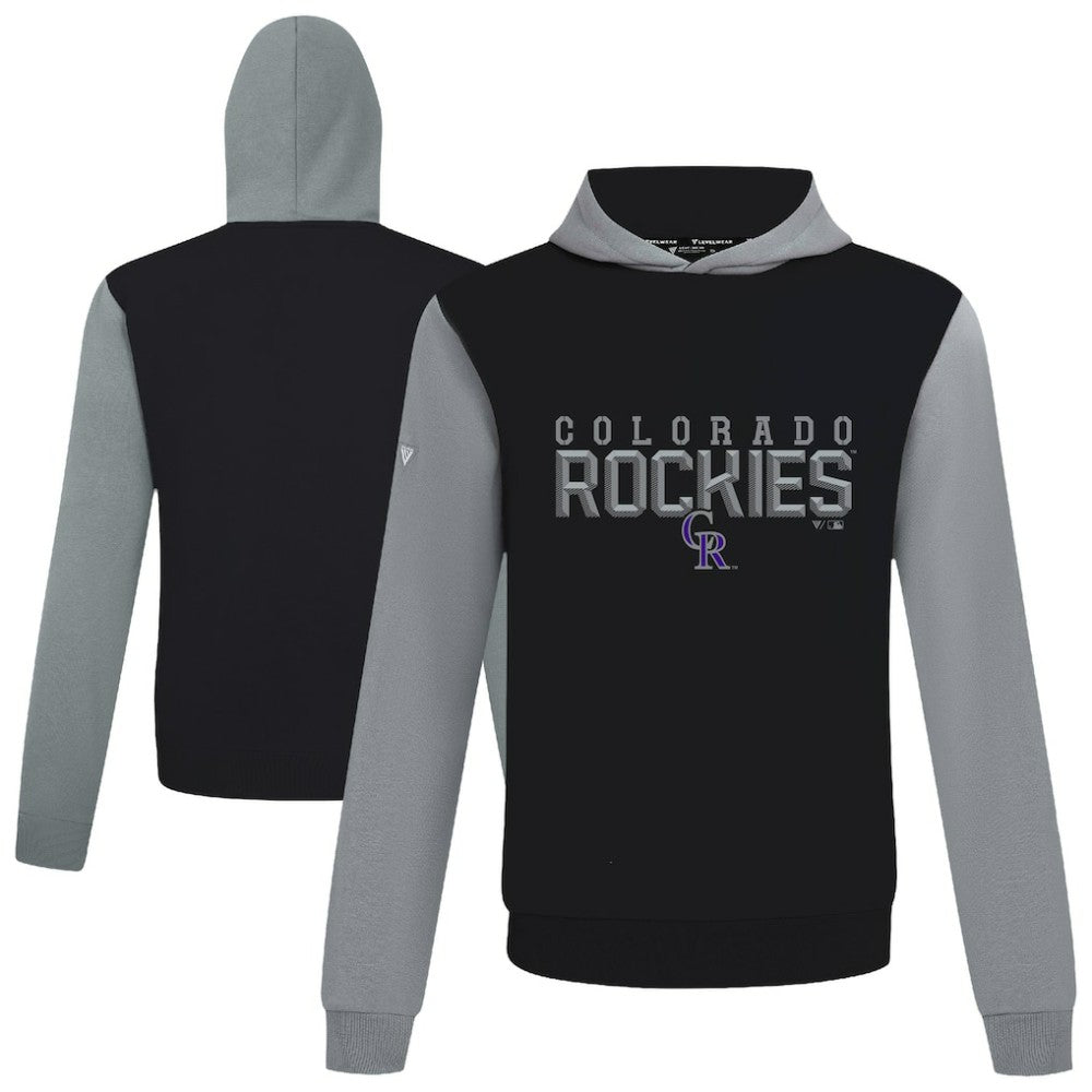 Colorado Rockies Levelwear Throwback Carve Ultimate Hoodie - MLB Hoodies