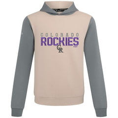Colorado Rockies Levelwear Throwback Carve Ultimate Hoodie - MLB Hoodies
