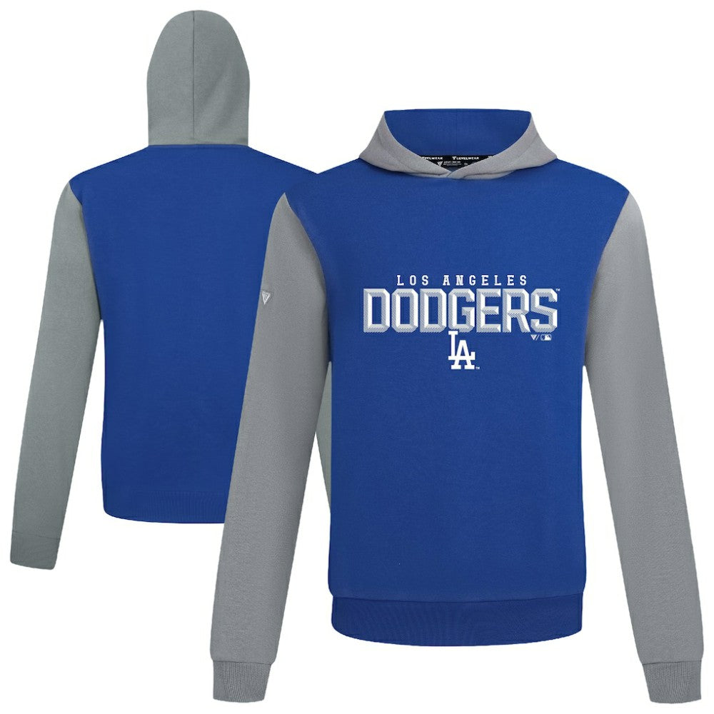 Los Angeles Dodgers Levelwear Throwback Carve Ultimate Hoodie - MLB Hoodies