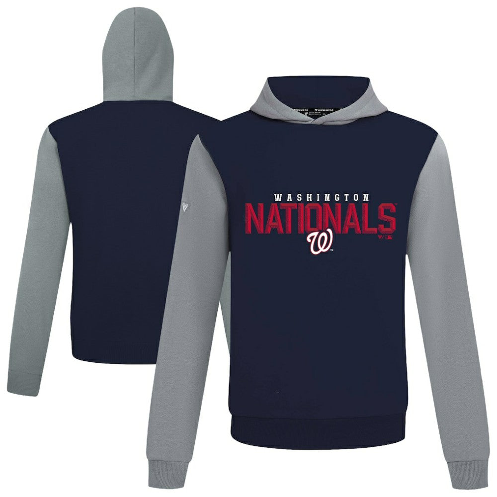 Washington Nationals Levelwear Throwback Carve Ultimate Hoodie - MLB Hoodies