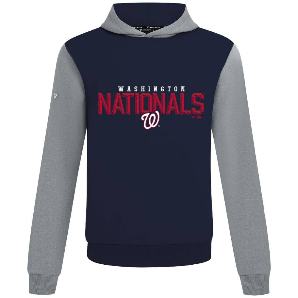 Washington Nationals Levelwear Throwback Carve Ultimate Hoodie - MLB Hoodies