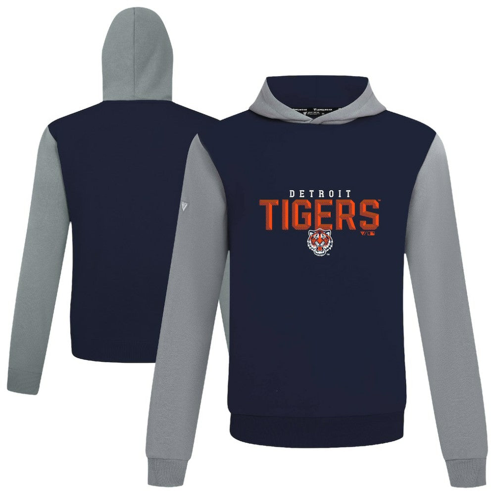 Detroit Tigers Levelwear Throwback Carve Ultimate Hoodie - MLB Hoodies