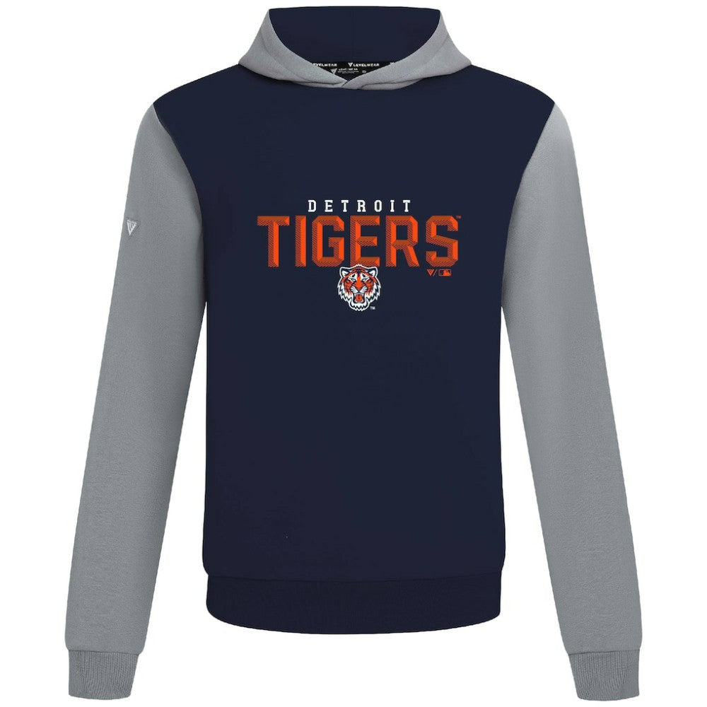 Detroit Tigers Levelwear Throwback Carve Ultimate Hoodie - MLB Hoodies