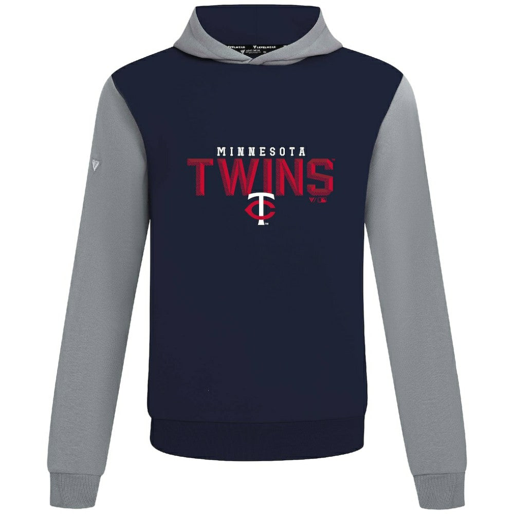 Minnesota Twins Levelwear Throwback Carve Ultimate Hoodie - MLB Hoodies