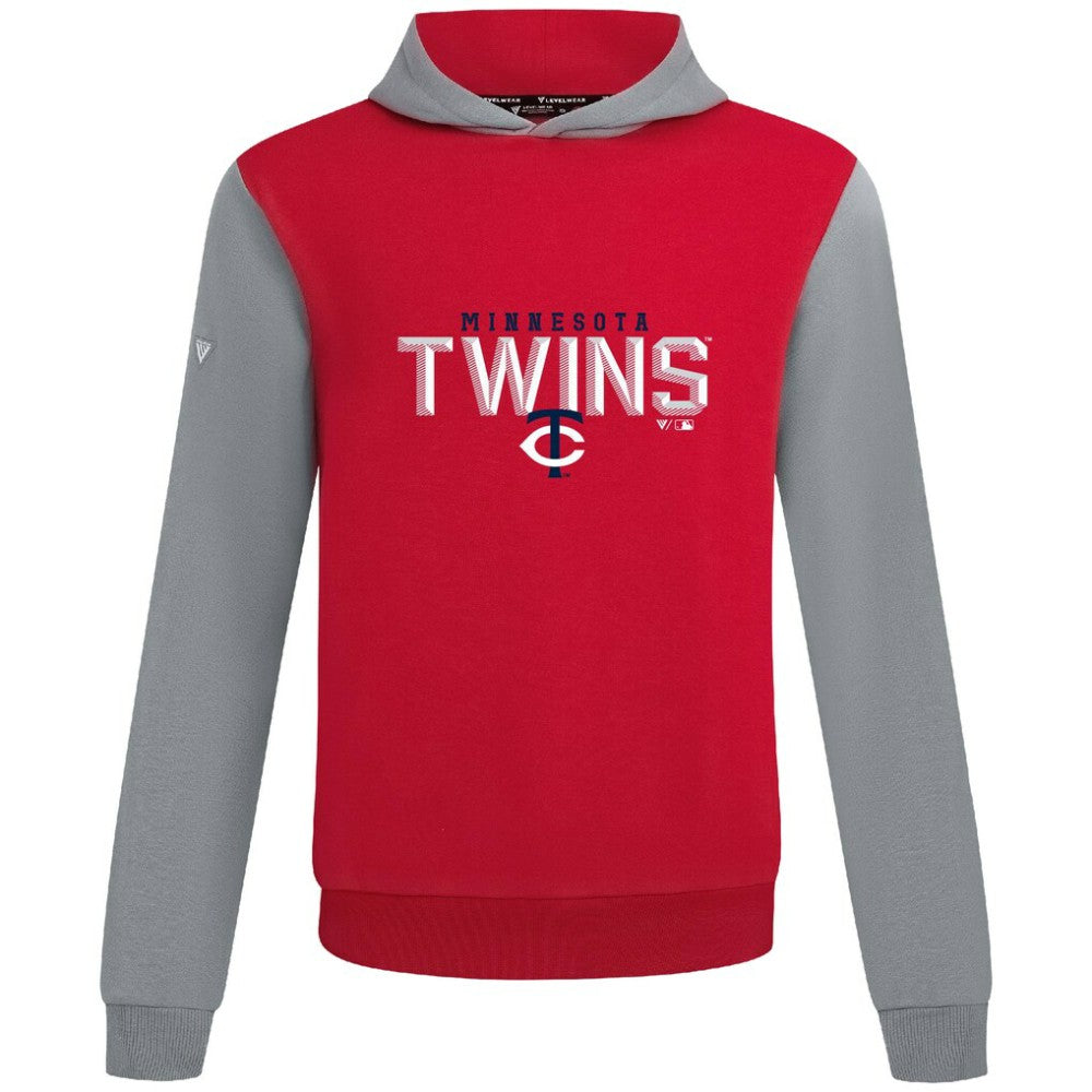Minnesota Twins Levelwear Throwback Carve Ultimate Hoodie - MLB Hoodies